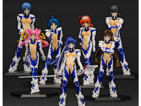 Volks Muv-Luv M.O.E. Age Burning Alternative Ultimate Characters Part 1.5 7 Figure Set on Sale