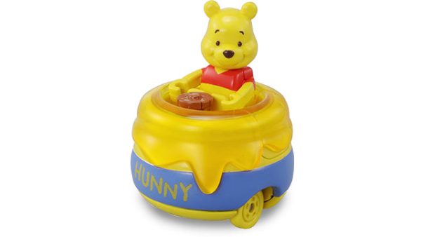 Takara Tomy Dream Tomica Car RD-02 Winnie The Pooh & Honeypot Figure For Discount