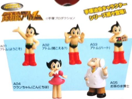 Tomy Astro Boy Collector s Figure World A01-A05 5 Trading Figure Set For Discount