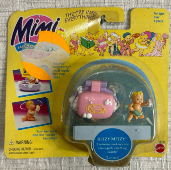 Mattel 1995 Mimi and the Goo Goos Ritzy Mitzy Trading Figure Discount