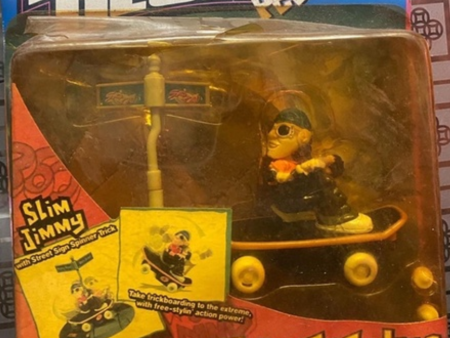 1999 Action Powered Tech Deck Trickboarders Slim Jimmy Figure Cheap