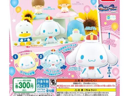 Bandai Capchara Gashapon Sanrio Characters Part 08 5 Collection Figure Set For Sale