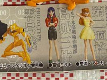 Bandai 1997 Sega Neon Genesis Evangelion EVA Gashapon Part 2 6 Collection Figure Set Online