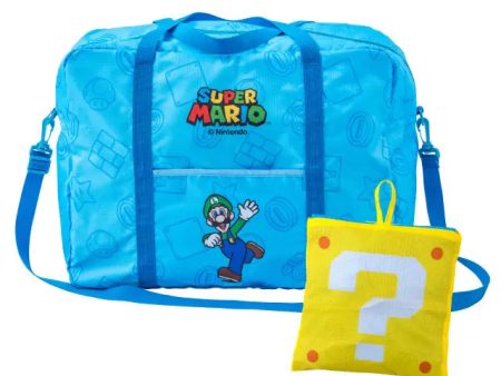 Nintendo Super Mario Bros Taiwan Shin Kong Mitsukoshi Limited Folding Travel Bag Supply