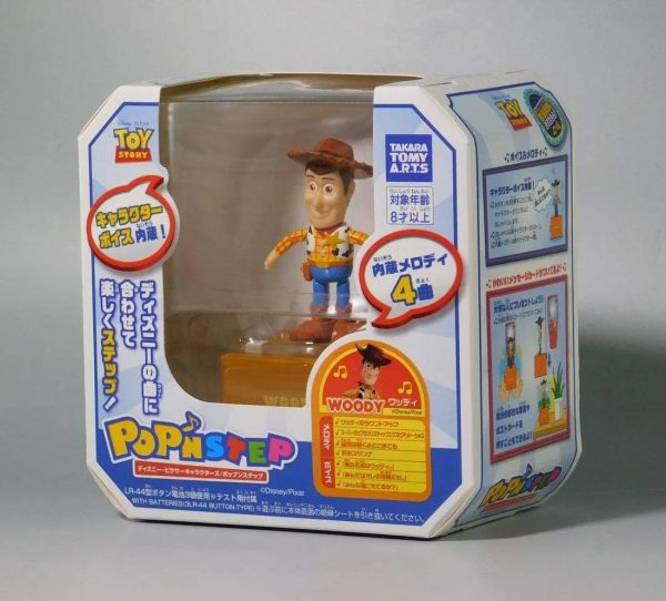 Takara Tomy Disney Pop n Step Musical Dancing Pixar Toy Story Woody New Package ver Trading Figure Discount