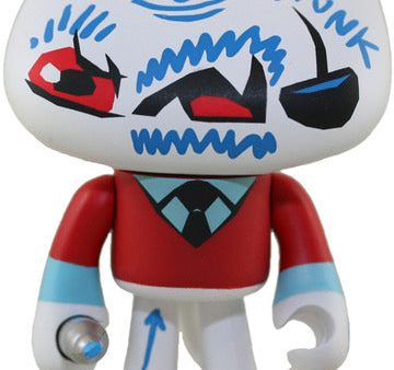 VanBeater Unacat Crappy Cat Series 1 Marked Up ver 3  Vinyl Figure Supply