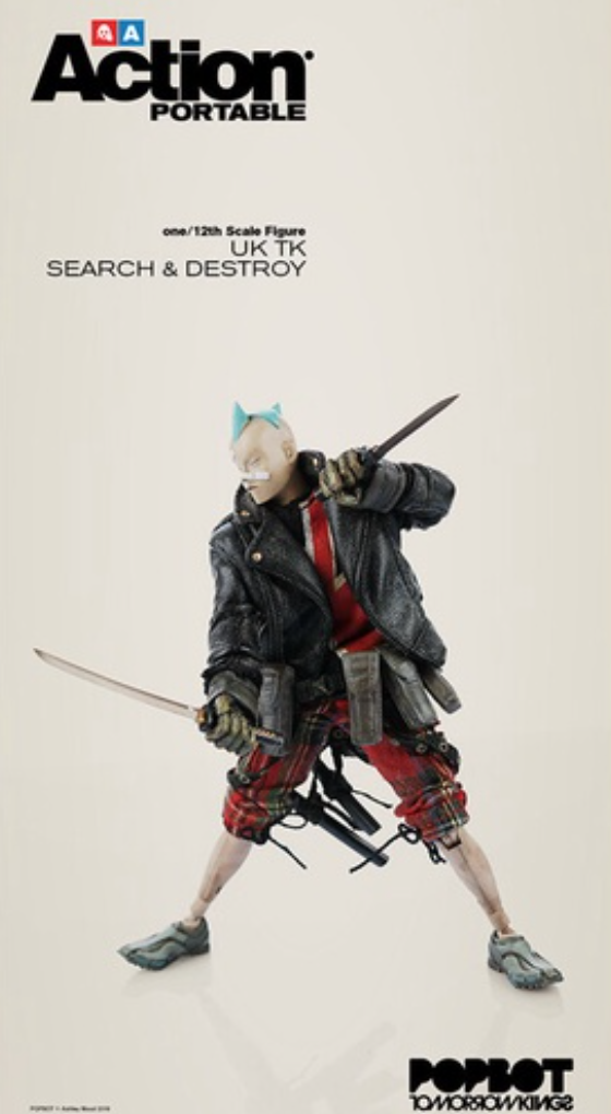 ThreeA 3AA Toys 1 12 Ashley Wood Tomorrow King UK TK Search & Destroy ver 6  Action Figure Discount