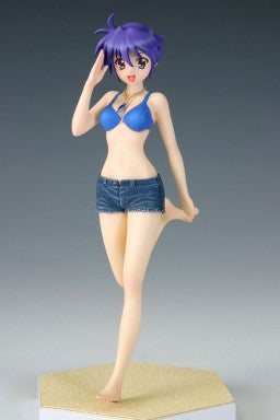 Wave 1 10 Beach Queens Magical Girl Lyrical Nanoha Strikers Subaru Nakajima Swimsuit Bikini Pvc Figure Online Sale