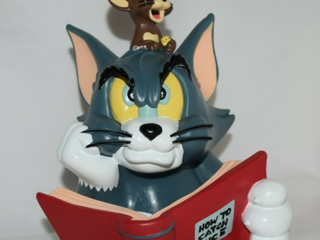 TM Turner 1997 Tom and Jerry 9  Soft Coin Bank Trading Figure Online Hot Sale