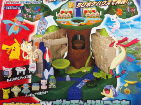 Tomy Pokemon Pocket Monsters Advanced Generation Tree House Play Figure Set For Discount