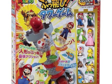 Epoch Nintendo Super Mario Bros Balance Tower Board Game For Cheap