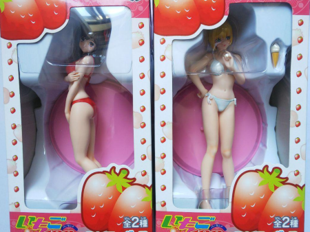 Banpresto Strawberry Ichigo 100% DX Nishino Tsukasa Tojo Aya Trading Figure Set Cheap