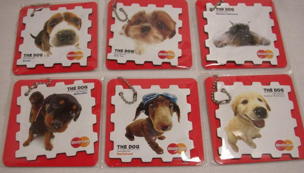 The Dog Artlist Collection x MasterCard 12 Magnet Strap Collection Figure Set Discount