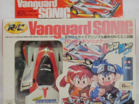 Tomy 1 32 Bakusou Kyoudai Let s & Go !! R C Mini 4WD Radio Control Vanguard Sonic Action Car Figure Fashion