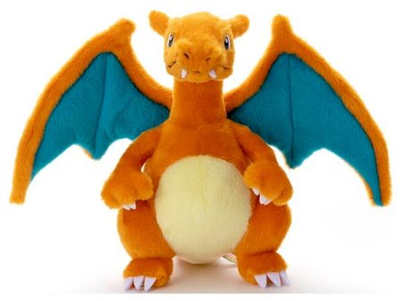 Takara Tomy Pokemon Pocket Monsters Charizard 10  Plush Doll Figure Online now