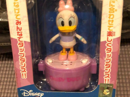 Tomy Disney Little Taps Musical Dancing Daisy Duck Trading Collection Figure For Sale