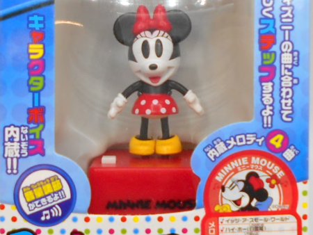 Takara Tomy Disney Pop n Step Musical Dancing Disney Minnie Mouse Trading Collection Figure Sale