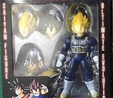 Unifive Dragon Ball Z Ultimate Evolution Saiyan Vegeta Action Figure on Sale