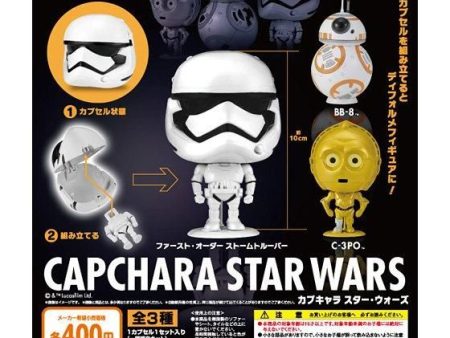 Bandai Capchara Gashapon Disney Star Wars Part 01 3 Collection Figure Set Online now