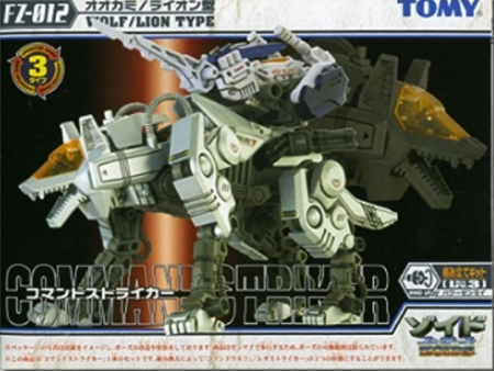 Tomy Zoids 1 72 FZ-012 Command Striker Wolf Lion Type Model Kit Figure Hot on Sale