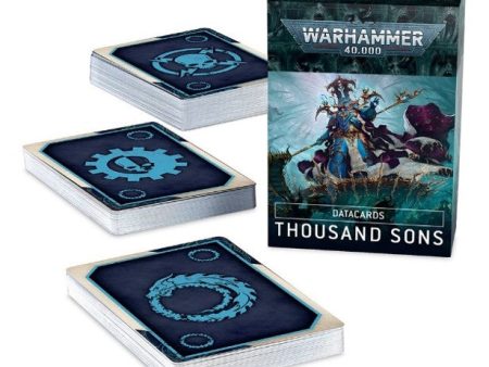 DATACARDS: THOUSAND SONS (ENGLISH) Online Sale