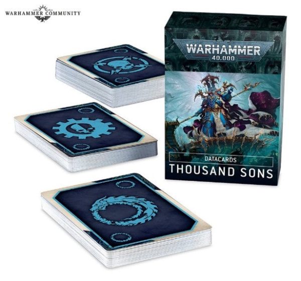 DATACARDS: THOUSAND SONS (ENGLISH) Online Sale