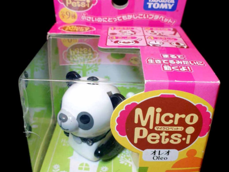 Takara Tomy Micropets-i My Little Pet Electronic Interactive Toy Oleo Panda Trading Figure Fashion