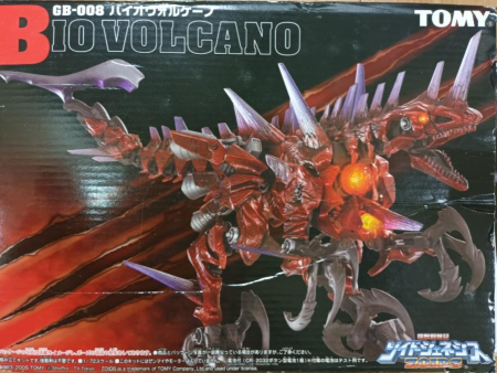 Tomy Zoids 1 72 GB-008 Bio Volcano Mega Raptor Type Plastic Model Kit Action Figure Cheap