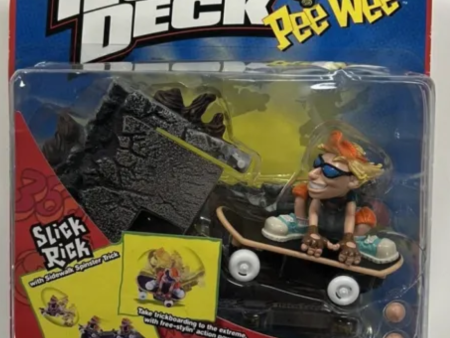 1999 Action Powered Tech Deck Trickboarders Slick Rick Figure Sale