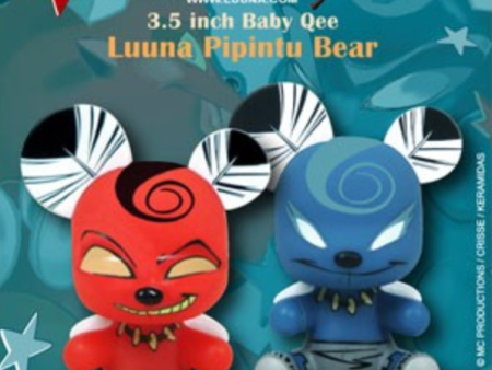 Toy2R Baby Qee Yatoy Lunna Pipintu Bear ver 2 3.5  Vinyl Figure Set Online now