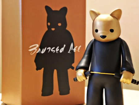 VTSS x Luke Chueh Bruised Lee GOLD ver 6  Vinyl Figure For Discount