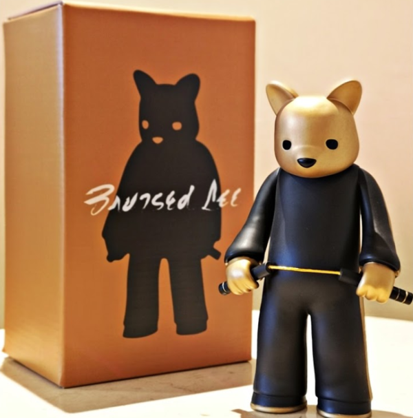 VTSS x Luke Chueh Bruised Lee GOLD ver 6  Vinyl Figure For Discount