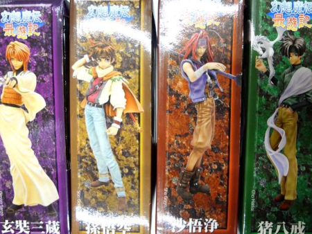 Volks 1 8 Gensomaden Saiyuki 4 Action Statue Pvc Figure Set Discount