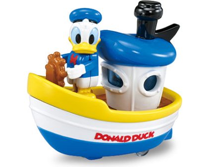 Takara Tomy Dream Tomica Car RD-04 Donald Duck & Steam Boat Figure Cheap