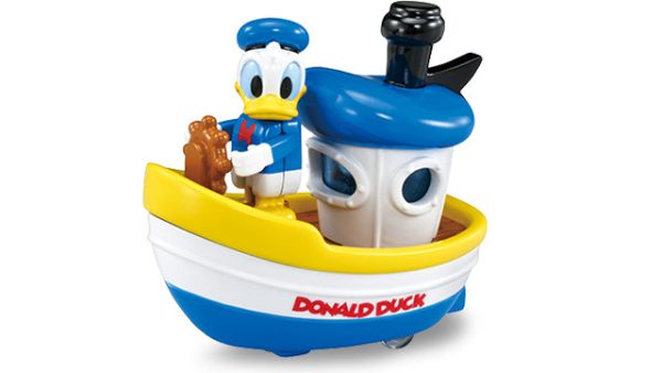 Takara Tomy Dream Tomica Car RD-04 Donald Duck & Steam Boat Figure Cheap