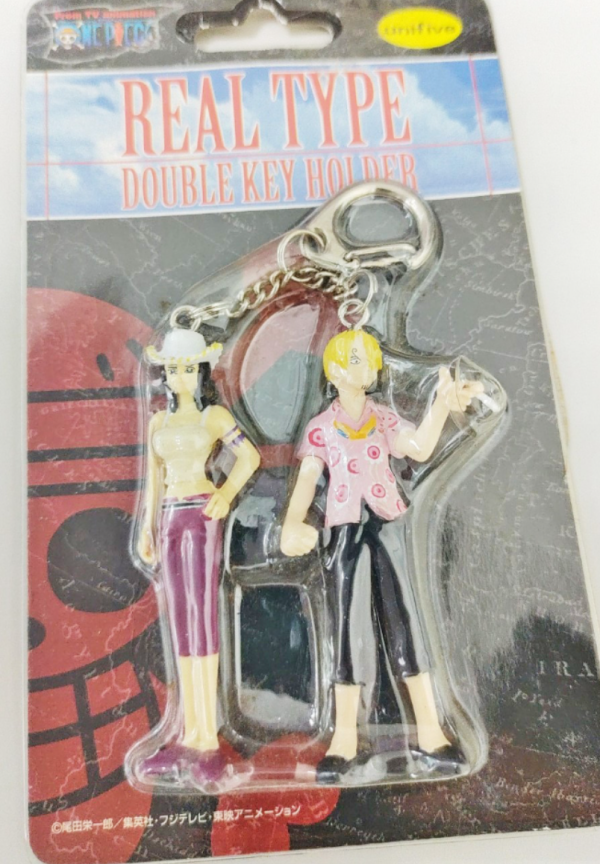 Unifive One Piece Real Type Double Key Holder Type C Trading Figure Supply