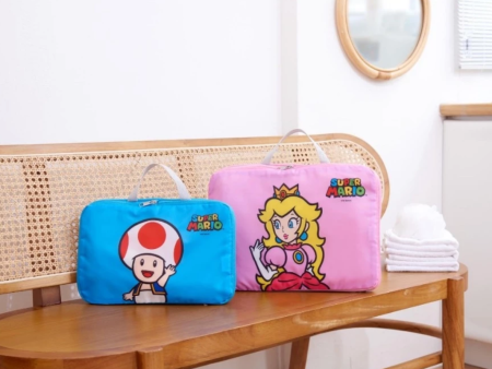 Nintendo Super Mario Bros Taiwan Shin Kong Mitsukoshi Limited Travel Cloth Bag Set Online Sale