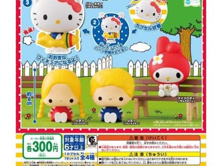 Bandai Capchara Gashapon Sanrio Characters Part 04 4 Collection Figure Set Online