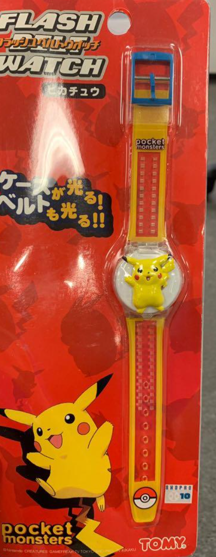 Tomy Pokemon Pocket Monster Flash Watch Pikachu ver Collection Figure For Discount