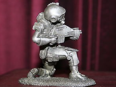 Westwood Studios 1999 Command & Conquer Tlberian Sun Collector s Edition GDI Soldier Metal Trading Figure on Sale