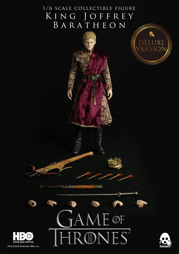 Threezero 1 6 12  Game of Thrones King Joffrey Baratheon Deluxe Edition Action Figure Online