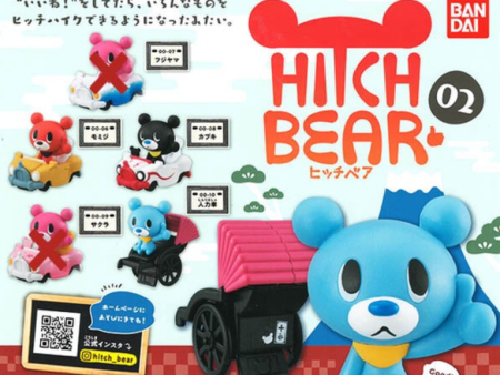 Bandai Gashapon Hitch Bear Vol 02 5 Collection Figure Set Supply