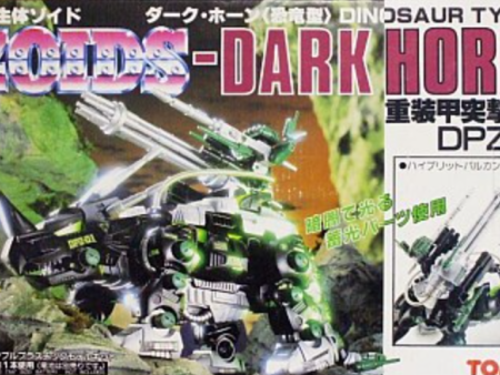 Tomy Zoids 1 72 DPZ-10 Dark Horn Dinosaur Type Action Model Kit Figure Supply