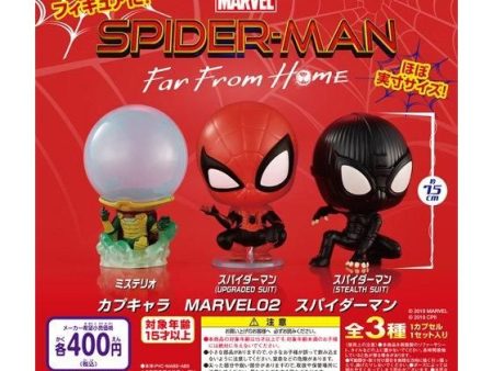 Bandai Capchara Gashapon Marvel Part 02 Spider-Man Far From Home 3 Collection Figure Set Discount