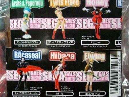 Yujin Gashapon Sega Gals Collection 02 6 Mini Figure Set Discount