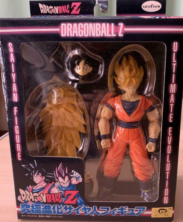 Unifive Dragon Ball Z Ultimate Evolution Saiyan Son Goku Action Figure Online now